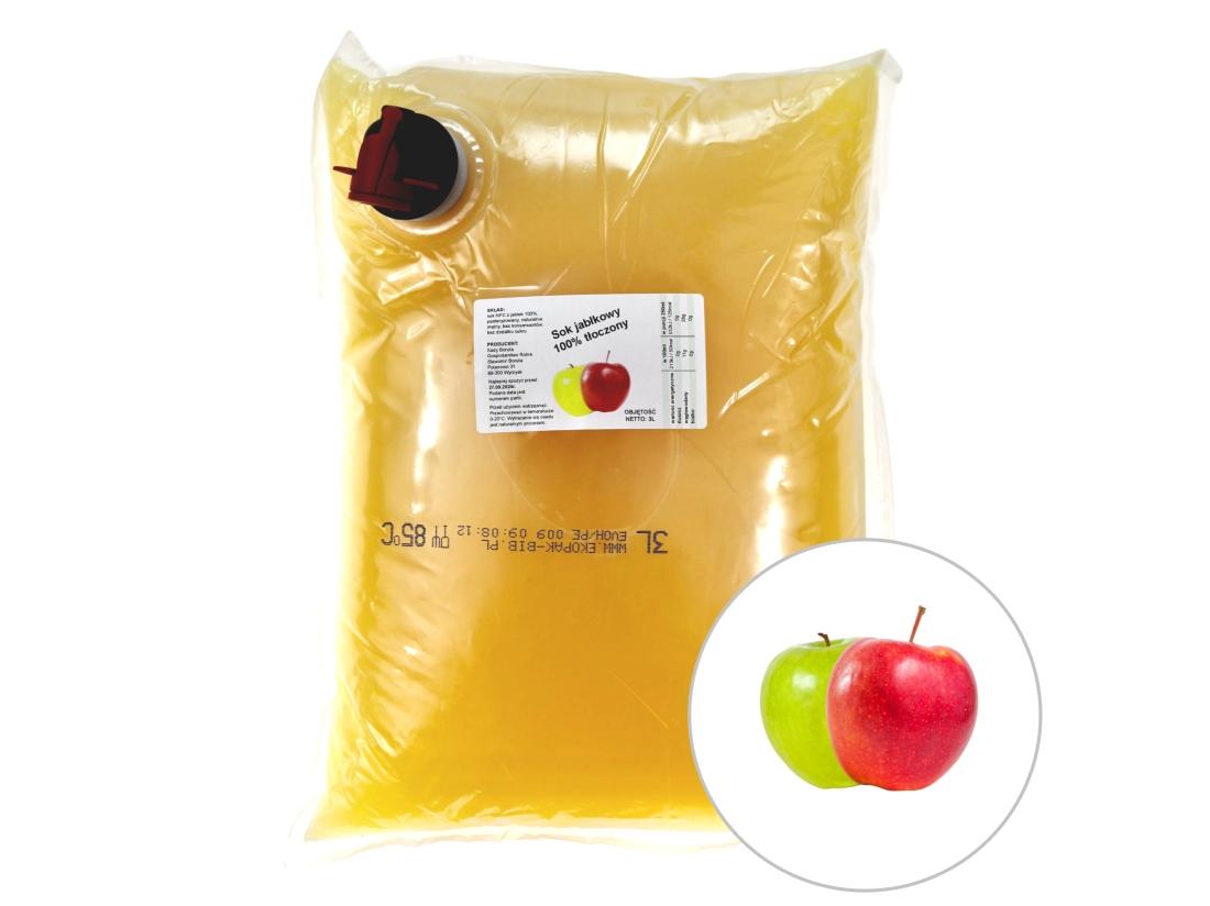 Sok Jabłkowy 100% 3L | Naturalny Sok Tłoczony