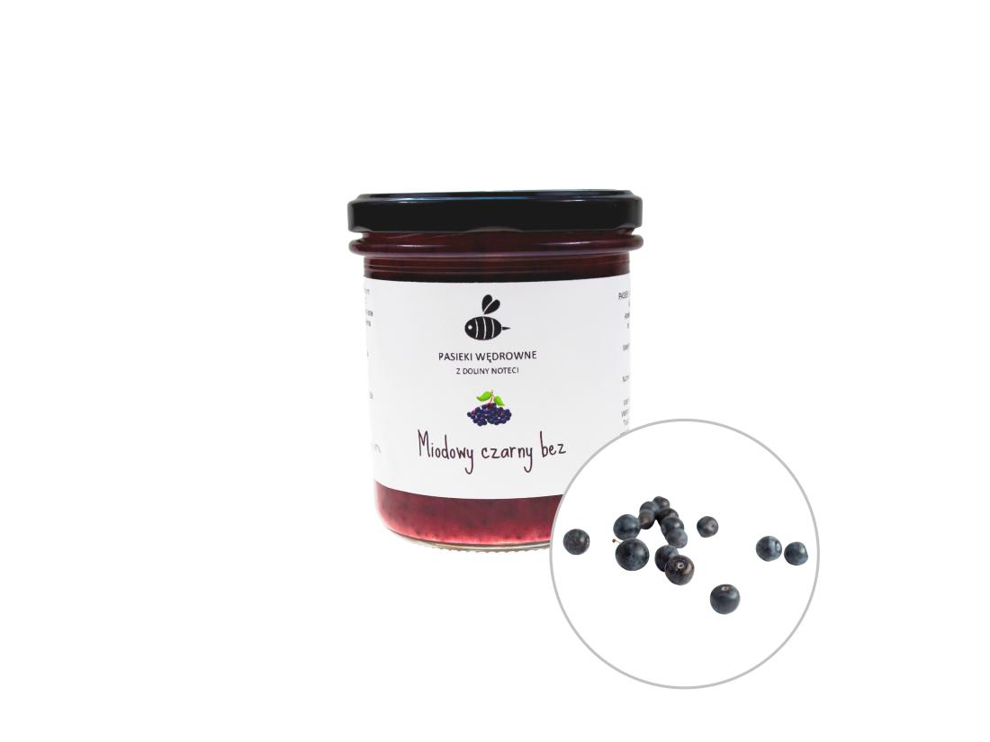 Miód Czarny Bez 430g